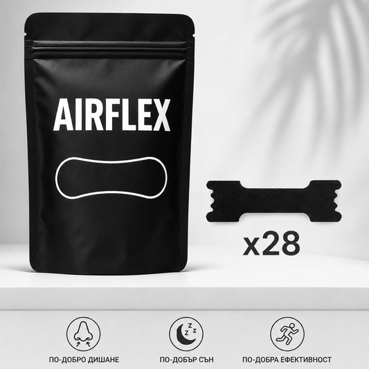 Лепенки за нос AirFlex (Черни) 28бр