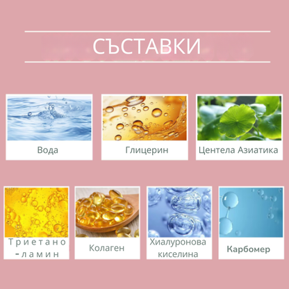 BOSNOW Колагенова и хидратираща маска за лице